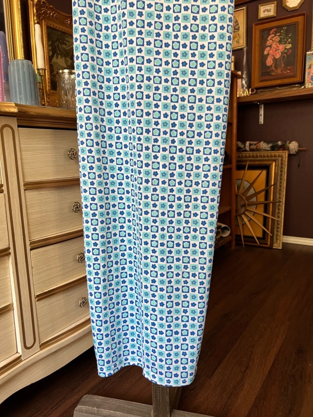 Y2K Maxi Dress Floral Medium - Picture 3 of 9